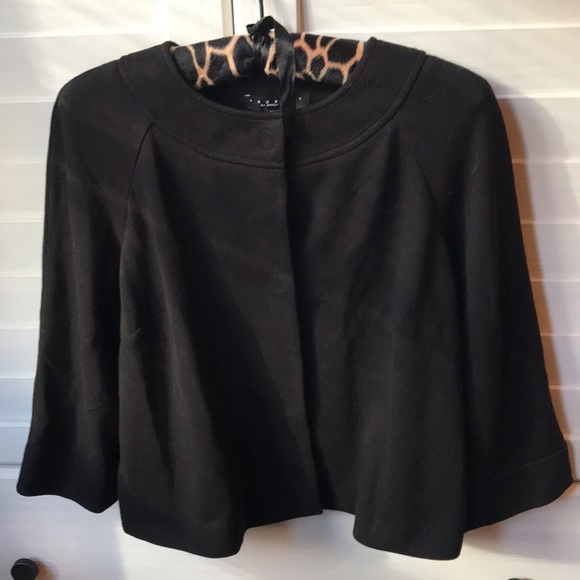 Laundry black swing jacket size 2 - Picture 2 of 7
